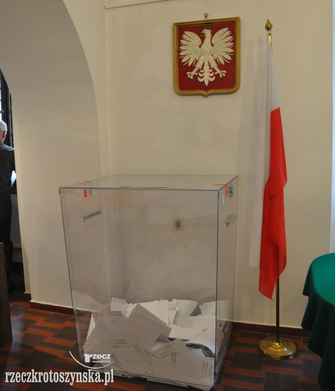 Wybory do Sejmu i Senatu. Mieszkańcy Krotoszyna głosują