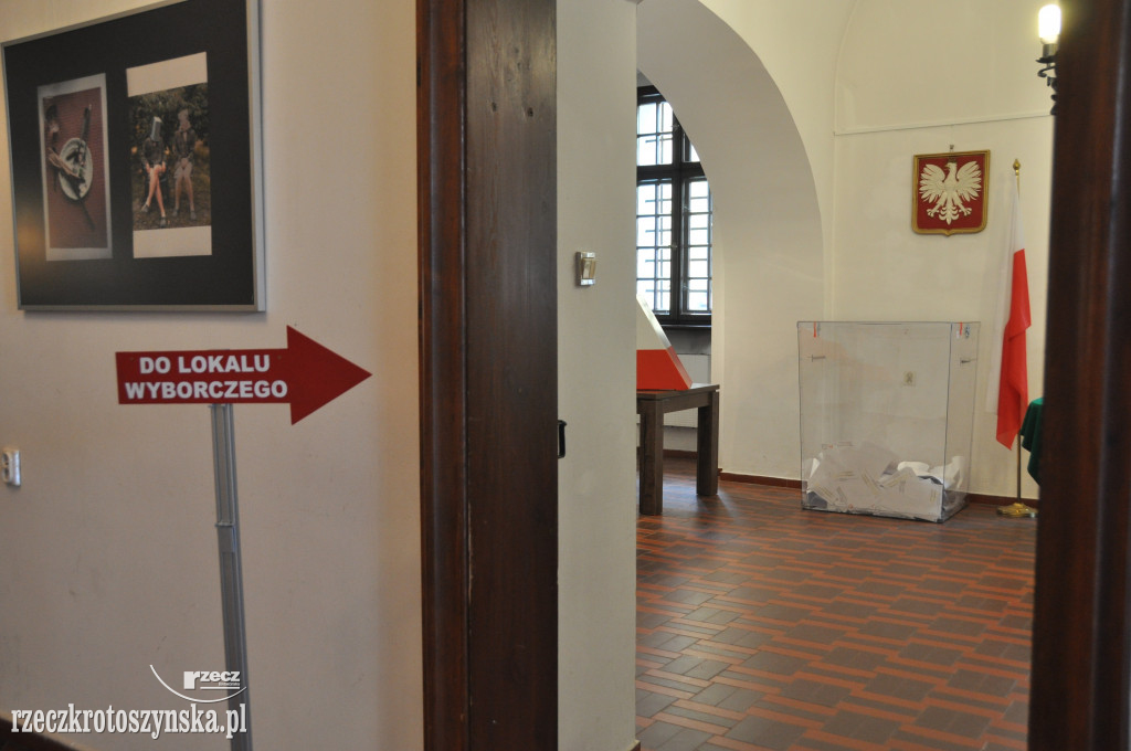 Wybory do Sejmu i Senatu. Mieszkańcy Krotoszyna głosują