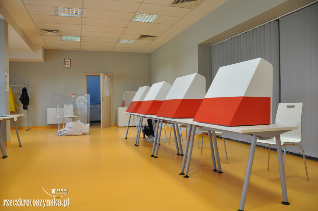 Wybory do Sejmu i Senatu. Mieszkańcy Krotoszyna głosują