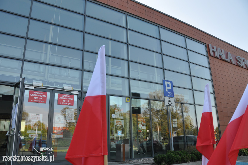 Wybory do Sejmu i Senatu. Mieszkańcy Krotoszyna głosują