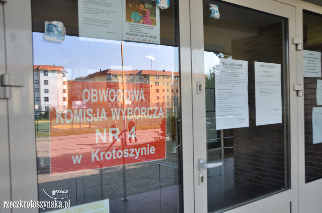 Wybory do Sejmu i Senatu. Mieszkańcy Krotoszyna głosują