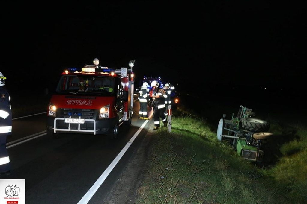 Traktorzysta miał aż 4 promile!