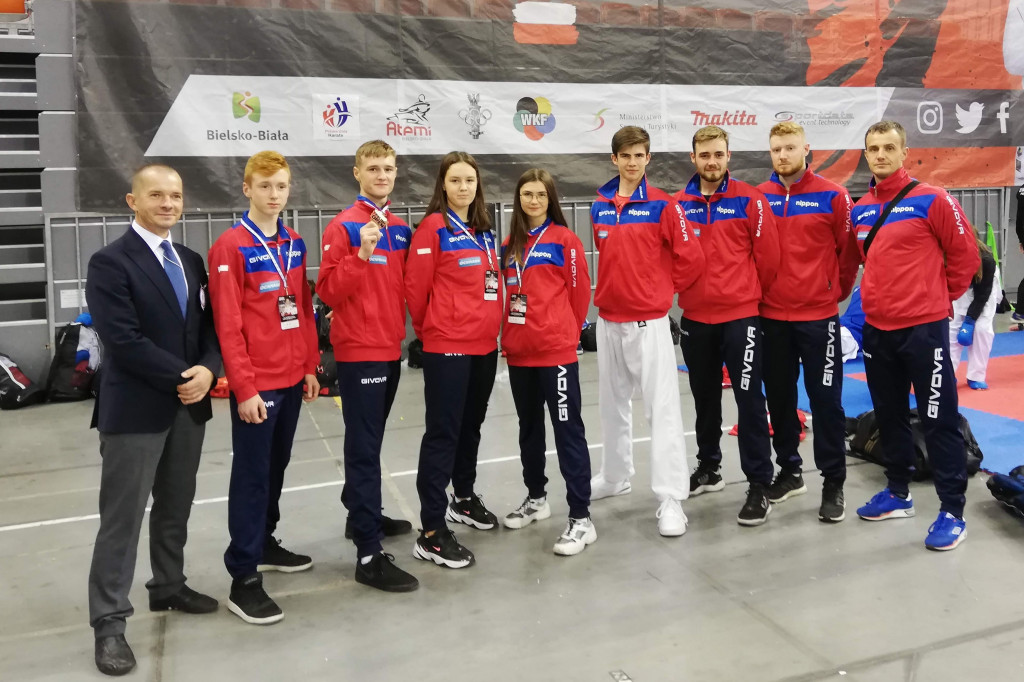 Nippon z 3 medalami na Polish Open w karate