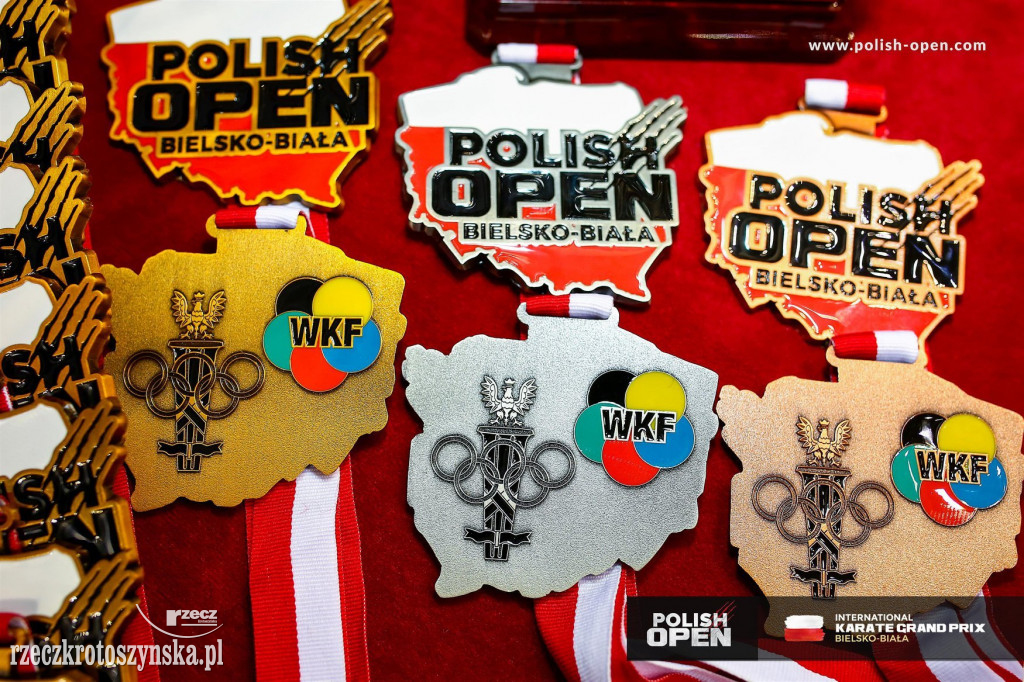 Nippon z 3 medalami na Polish Open w karate