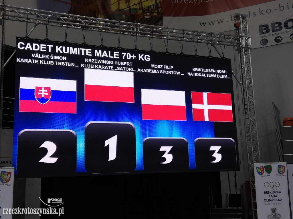 Nippon z 3 medalami na Polish Open w karate