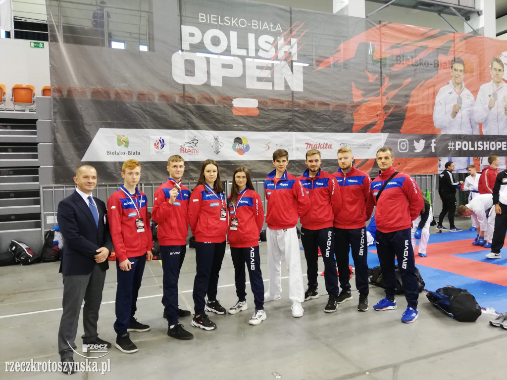 Nippon z 3 medalami na Polish Open w karate