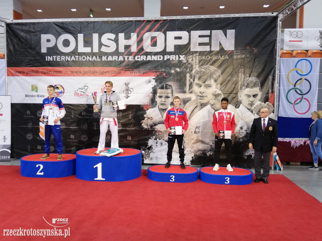 Nippon z 3 medalami na Polish Open w karate