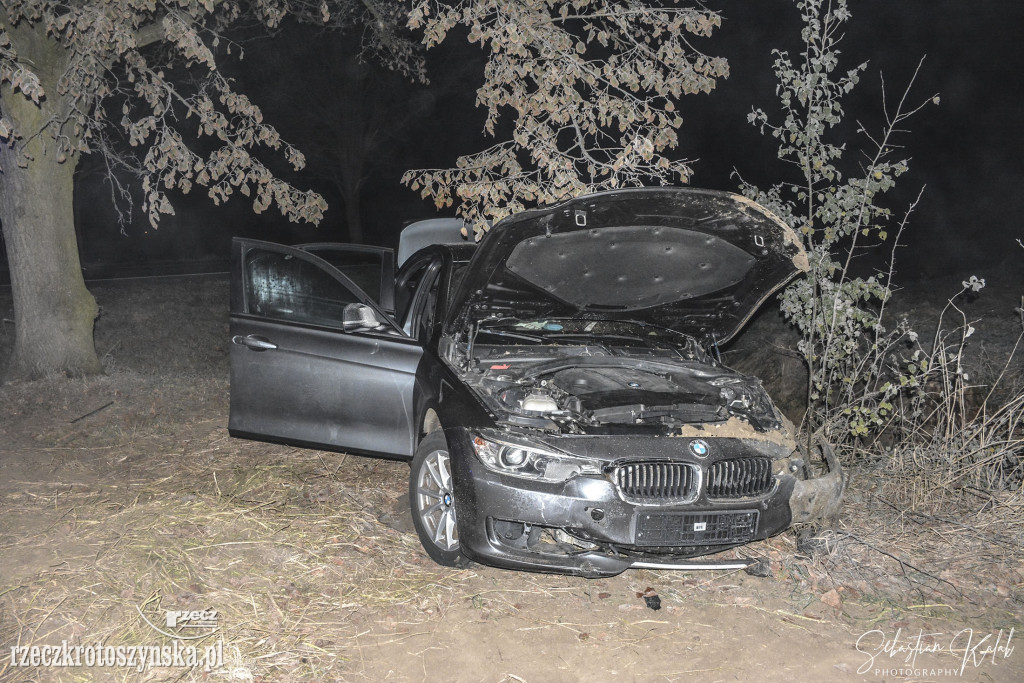 Wypadek na trasie Kuklinów - Lutogniew