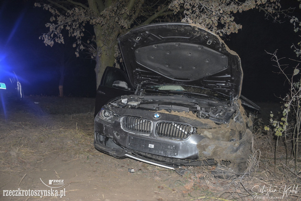 Wypadek na trasie Kuklinów - Lutogniew