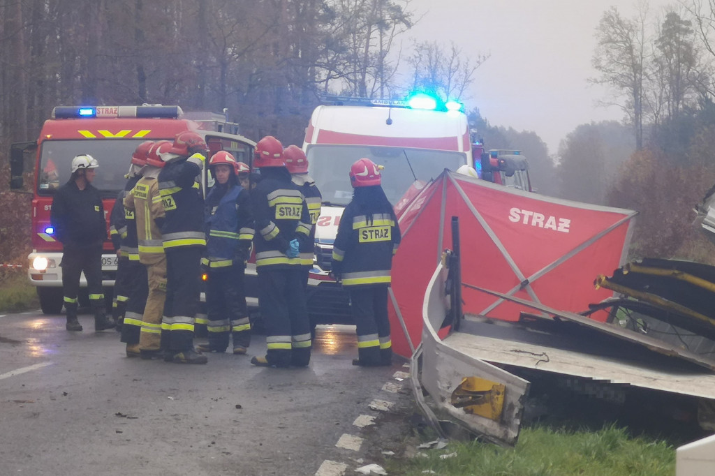 Śmiertelny wypadek za Sulmierzycami