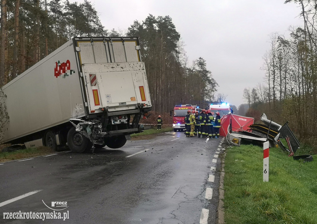 Śmiertelny wypadek za Sulmierzycami