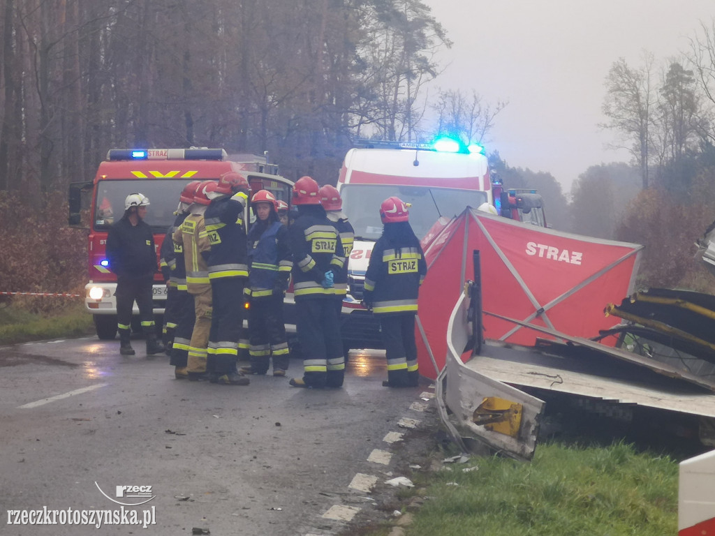 Śmiertelny wypadek za Sulmierzycami