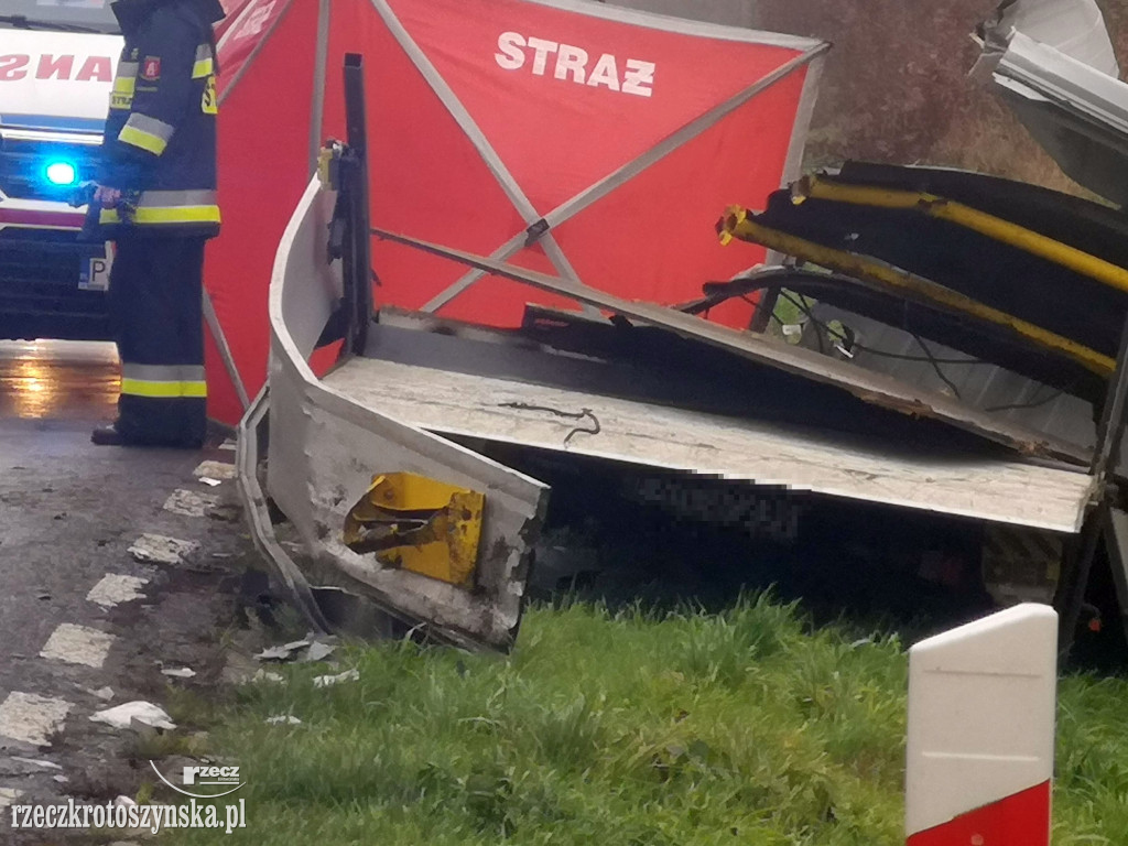 Śmiertelny wypadek za Sulmierzycami