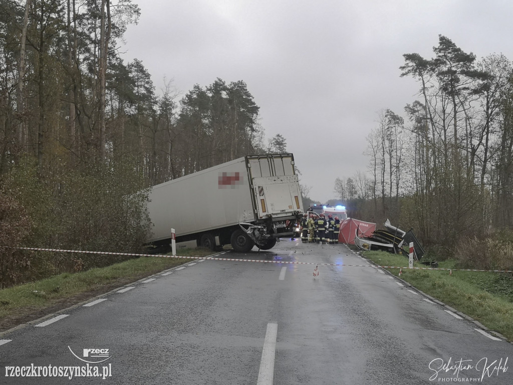 Śmiertelny wypadek za Sulmierzycami