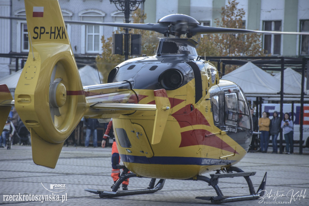 Helikopter LPR lądował na Rynku