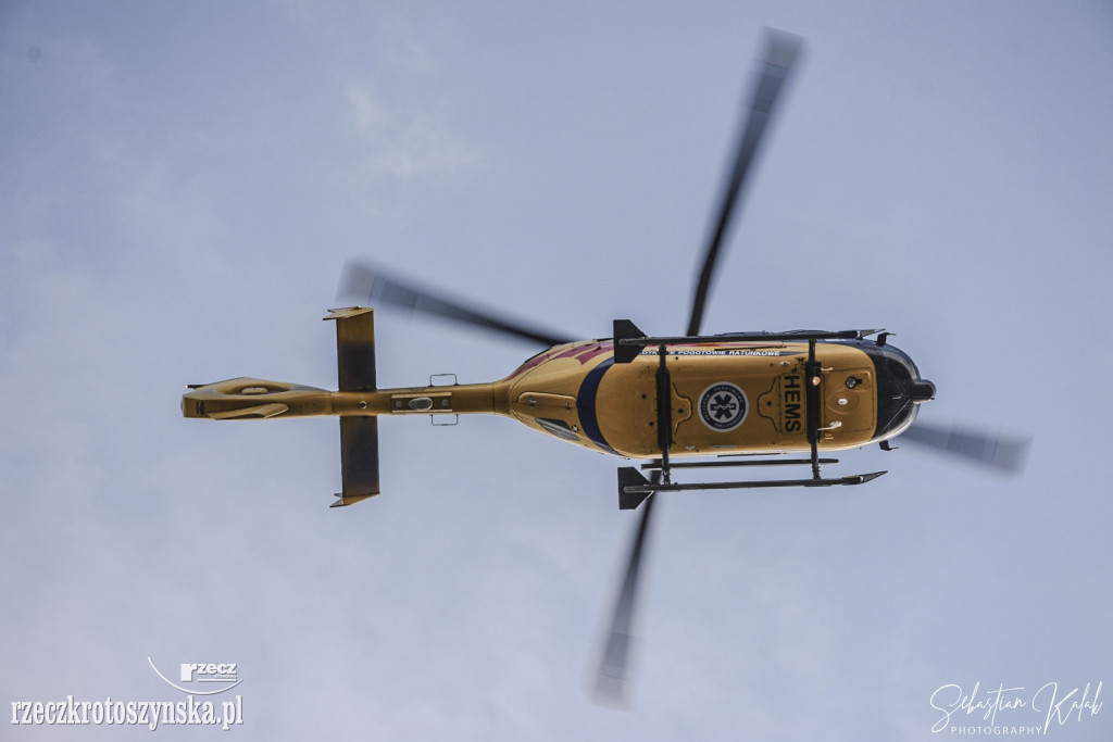 Helikopter LPR lądował na Rynku