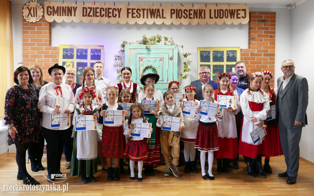 Gminny festiwal piosenki dziecięcej w Biadkach