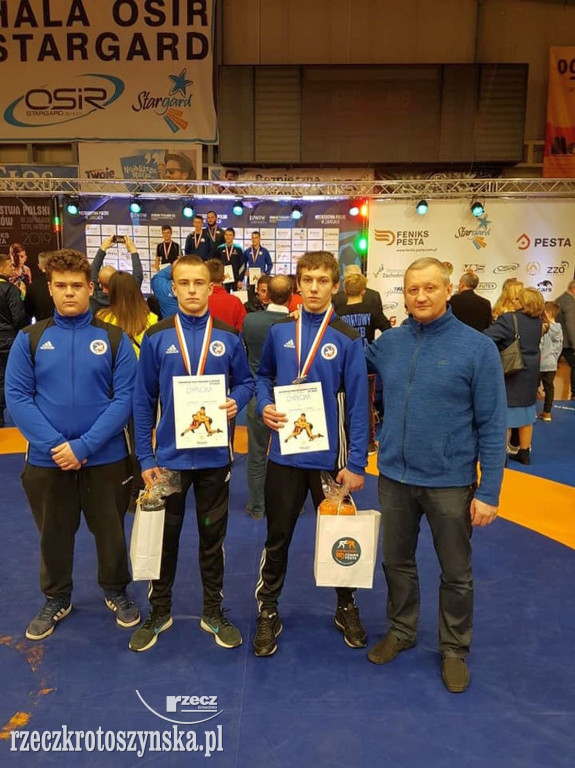 MP młodzików w zapasach.  3 medale naszych klubów