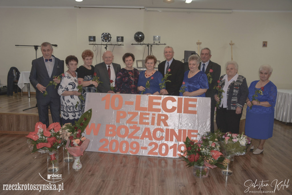 BOŻACIN. 10-lecie koła emerytów świętowali w Andrzejki