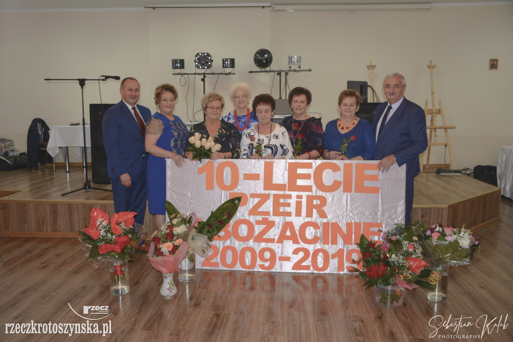 BOŻACIN. 10-lecie koła emerytów świętowali w Andrzejki