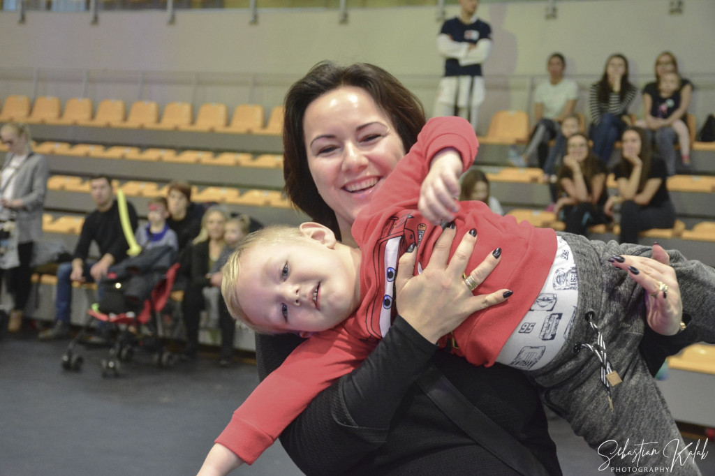 Trening rodzinny dla małego Marcela