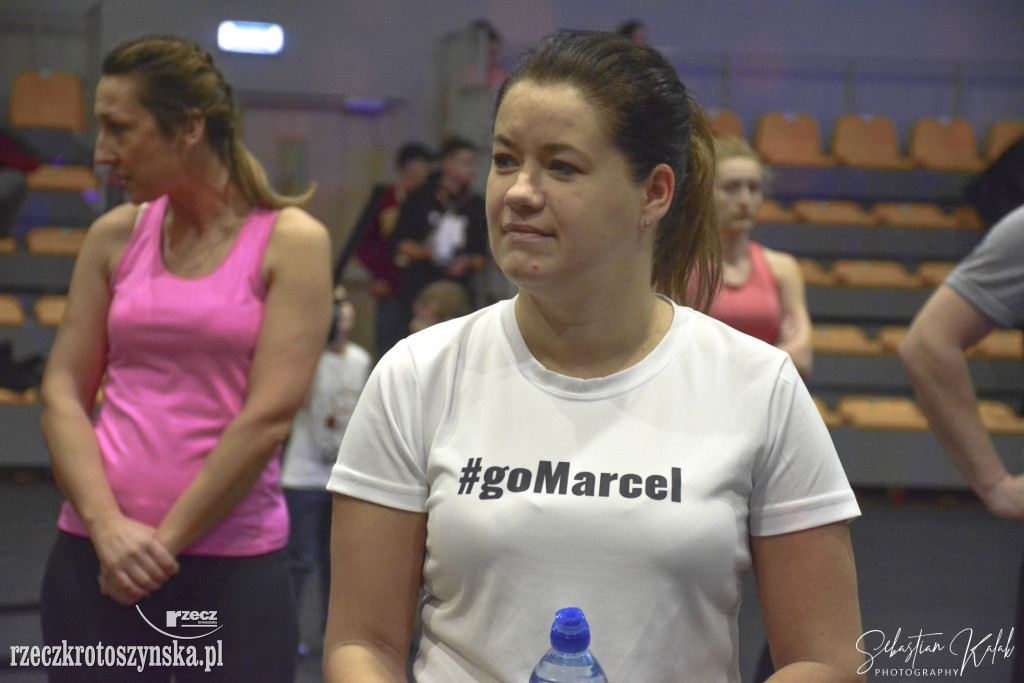 Trening rodzinny dla małego Marcela