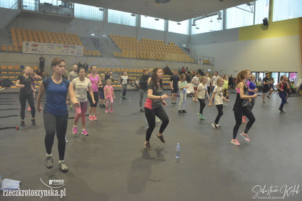 Trening rodzinny dla małego Marcela