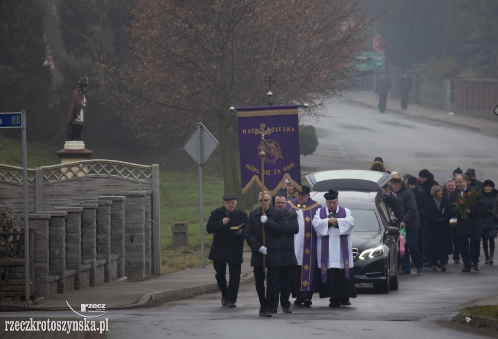 Pogrzeb ostatniej Dziedziczki Dzierżanowa