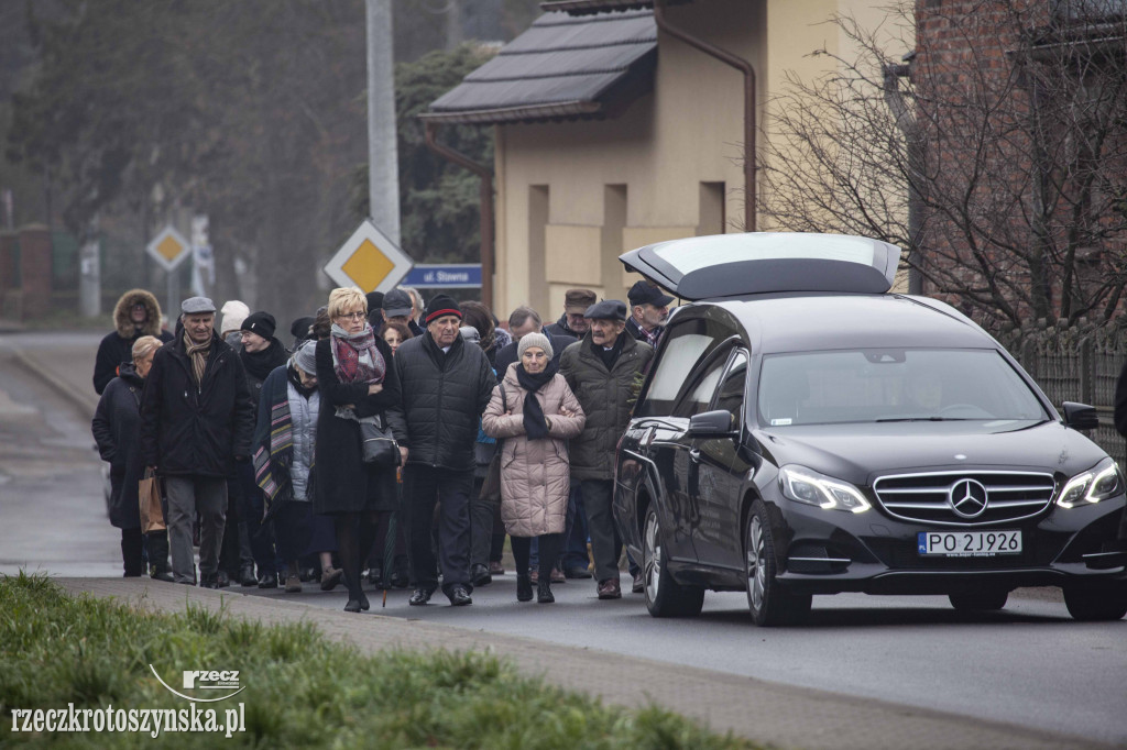 Pogrzeb ostatniej Dziedziczki Dzierżanowa