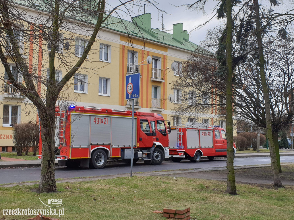 Interwencja lotniczego pogotowia w Krotoszynie