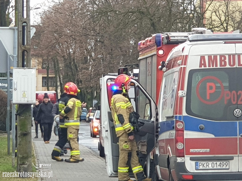Interwencja lotniczego pogotowia w Krotoszynie