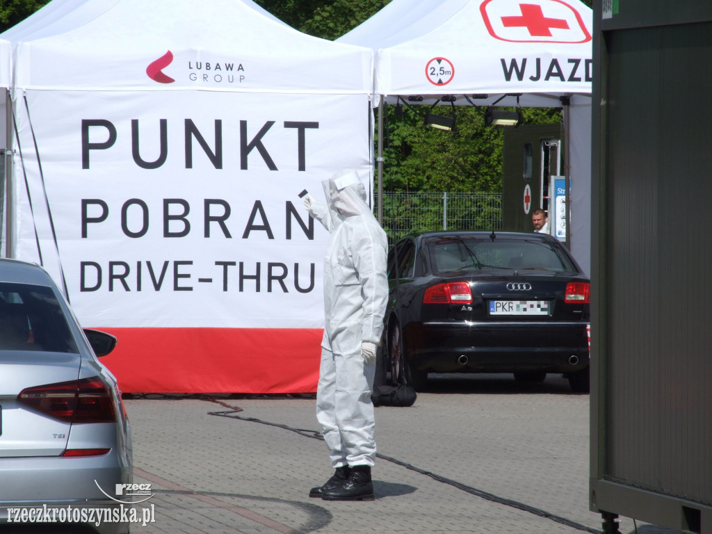 100 osób skorzystało z punktu wymazowego na targowisku w Krotoszynie