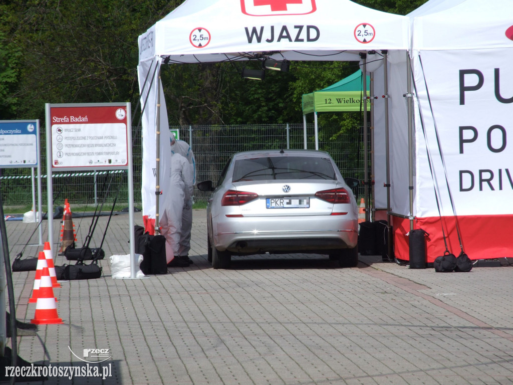 100 osób skorzystało z punktu wymazowego na targowisku w Krotoszynie