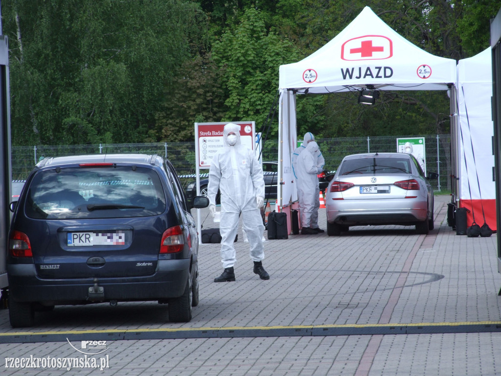 100 osób skorzystało z punktu wymazowego na targowisku w Krotoszynie