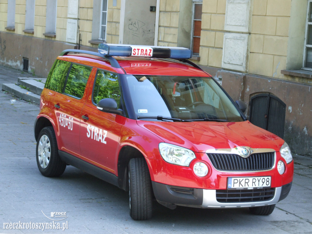Zadymienie w budynku prokuratury
