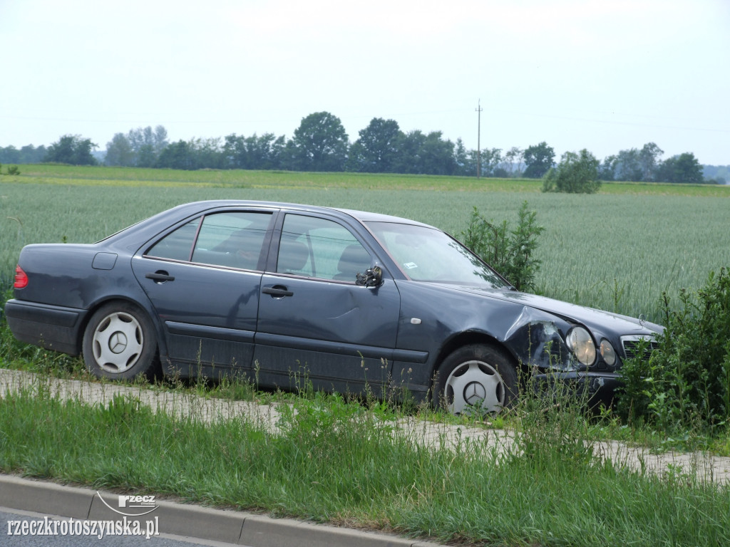 Potrącenie rowerzysty na Zdunowskiej