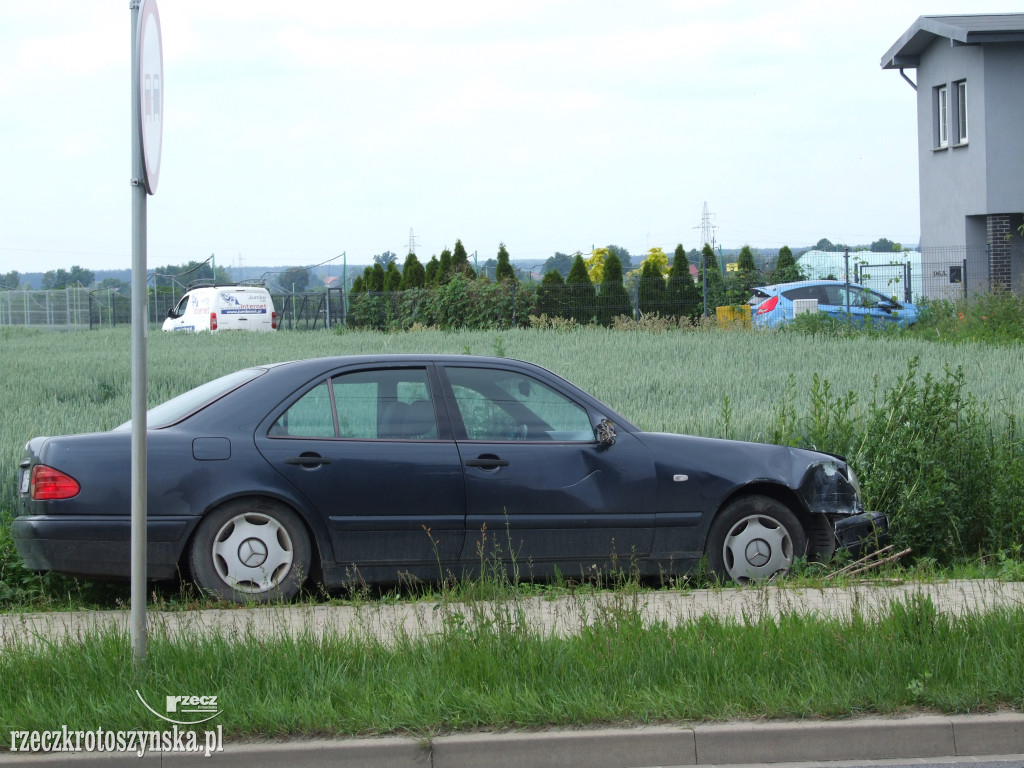 Potrącenie rowerzysty na Zdunowskiej