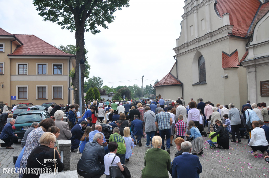Procesja Bożego Ciała w krotoszyńskiej Bazylice Mniejszej