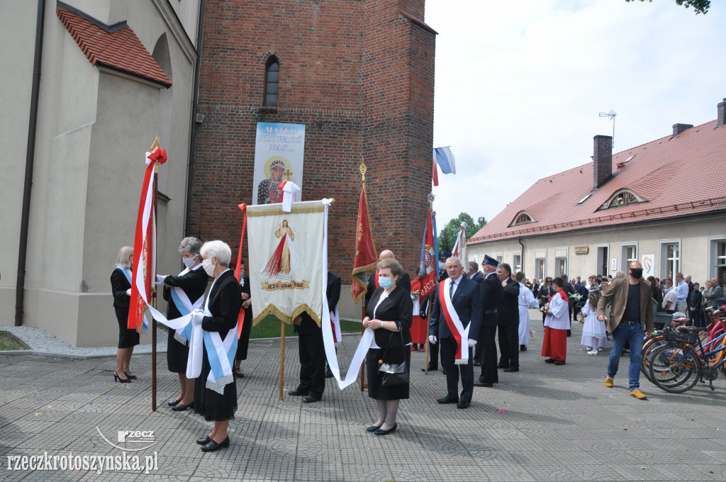 Procesja Bożego Ciała w krotoszyńskiej Bazylice Mniejszej