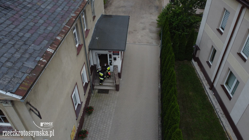 Alarm pożarowy w przedszkolu na ul. Kołłątaja