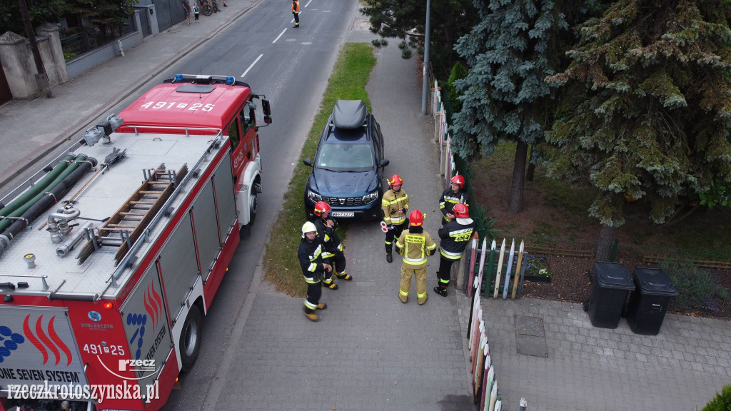 Alarm pożarowy w przedszkolu na ul. Kołłątaja
