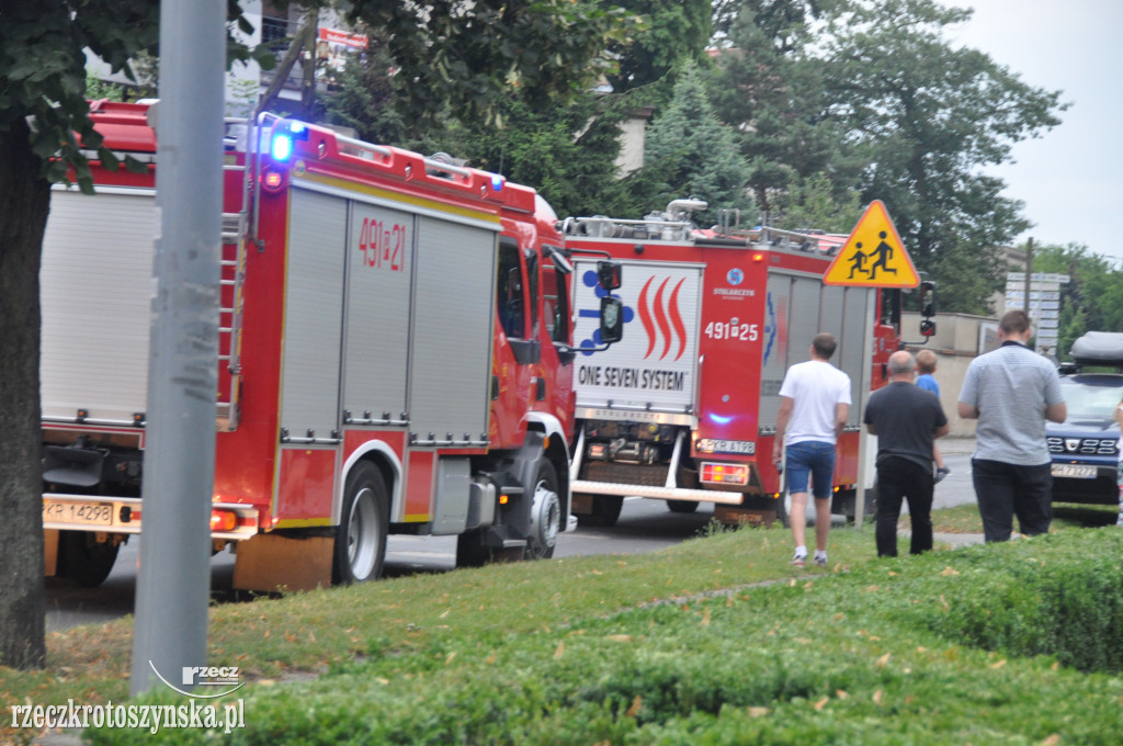 Alarm pożarowy w przedszkolu na ul. Kołłątaja
