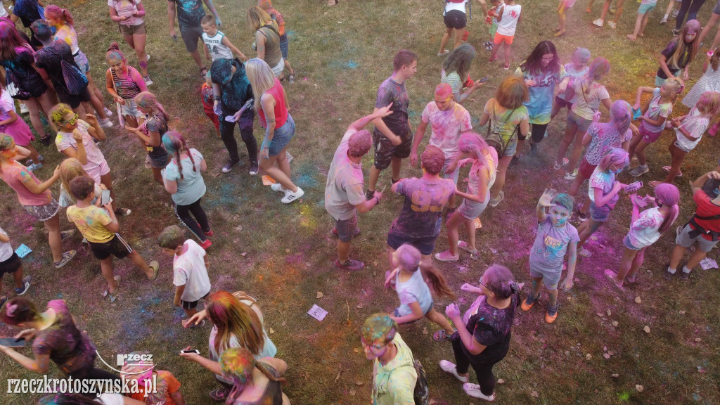 Festiwal kolorów w krotoszyńskim parku