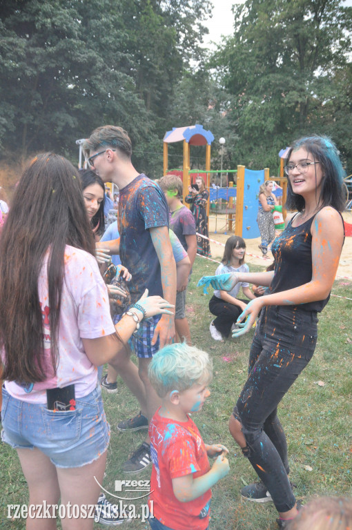 Festiwal kolorów w krotoszyńskim parku