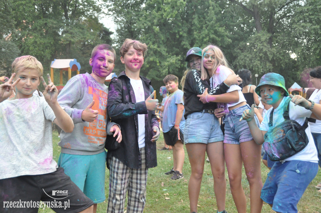 Festiwal kolorów w krotoszyńskim parku