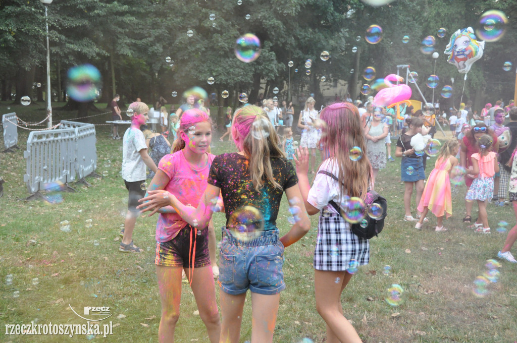 Festiwal kolorów w krotoszyńskim parku