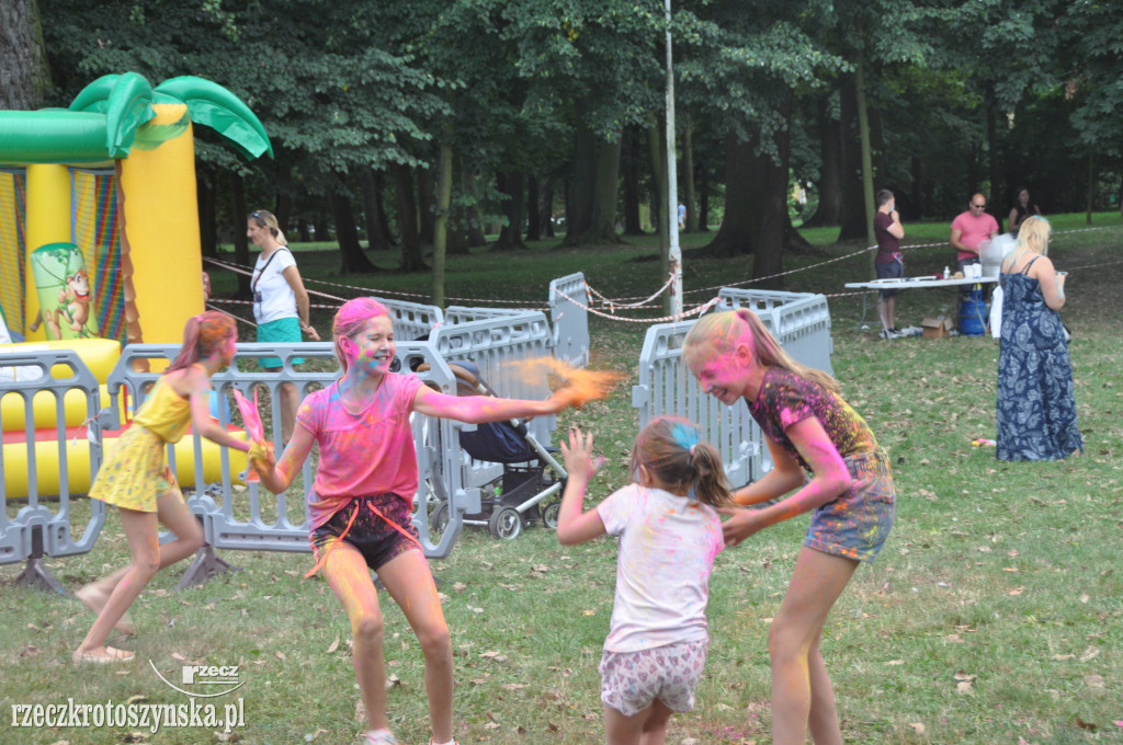 Festiwal kolorów w krotoszyńskim parku