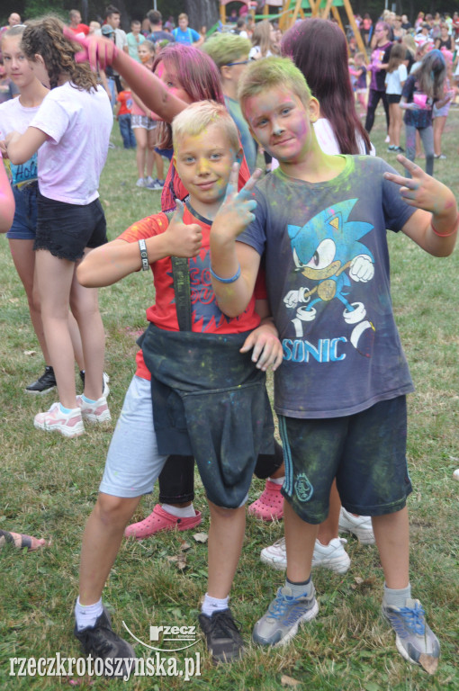 Festiwal kolorów w krotoszyńskim parku