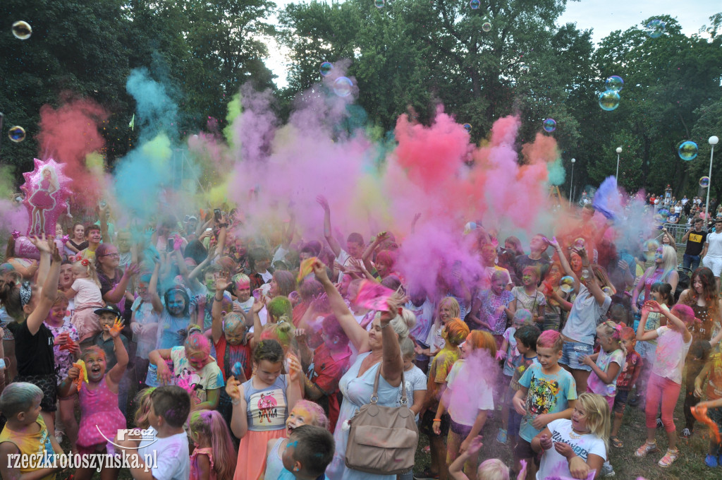 Festiwal kolorów w krotoszyńskim parku