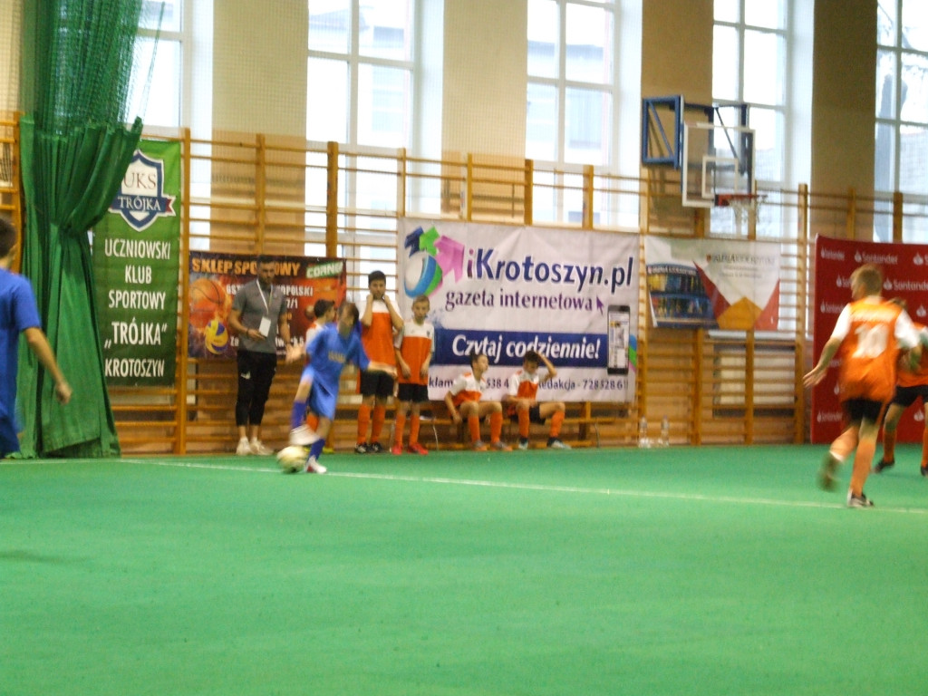 Halowy turniej piłkarski Santander Cup 2018